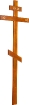 Крест на могилу деревянный КДД-04