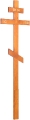 Крест на могилу деревянный КДС-01 с распятием
