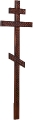 Крест на могилу деревянный КДС-07