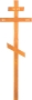 Крест на могилу деревянный КДС-10