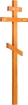 Крест на могилу деревянный КДС-09